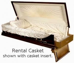 Rental Casket