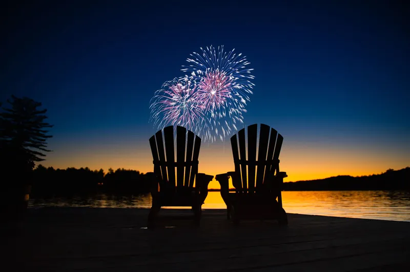 Memorial fireworks display