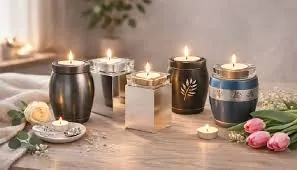 A vase or candle urn