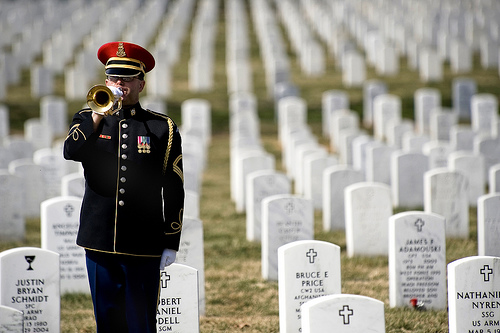 Bugler Playing Taps Bugler Playing Taps