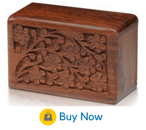 Wooden Cremation Urn Eternity - Premium Plywood Urn