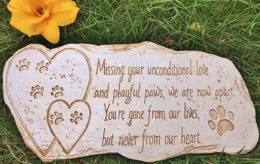 35 Beautiful Memorial Ideas For Your Cherished Dog