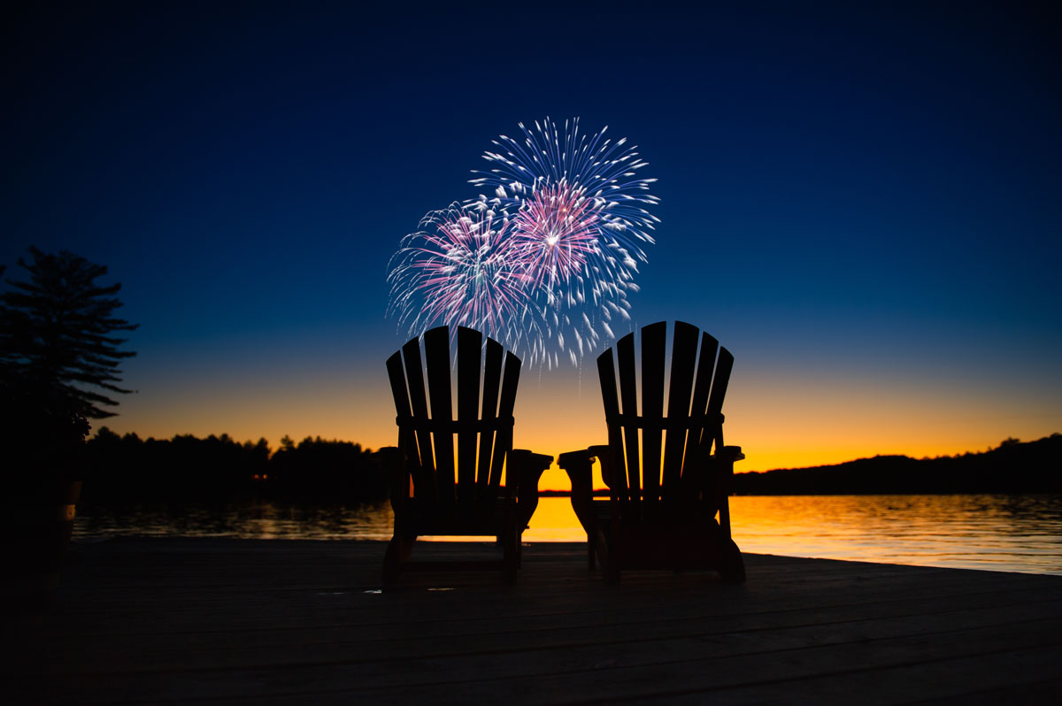 Memorial fireworks display